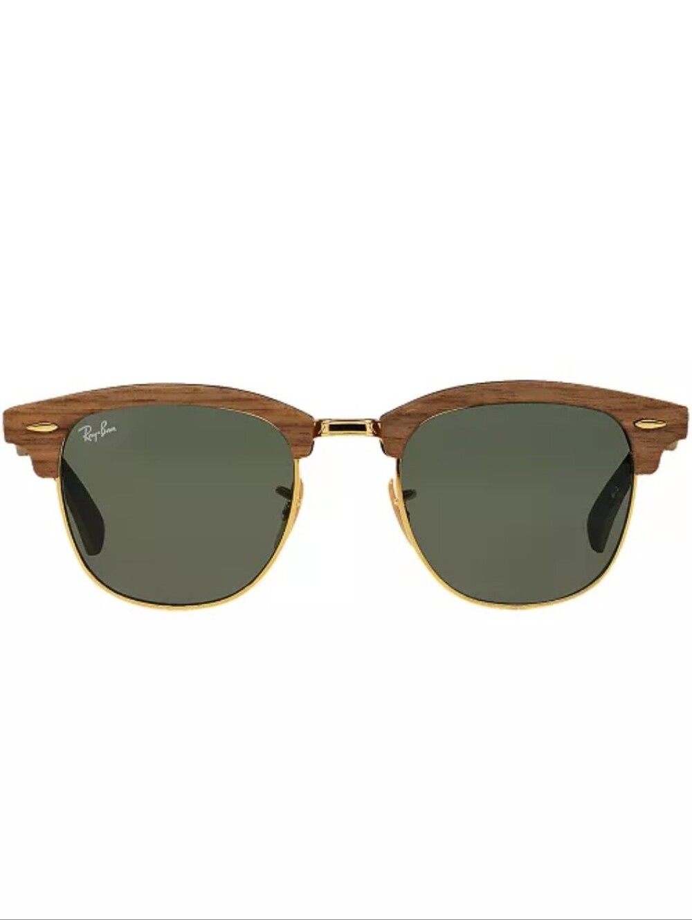 Ray-Ban Clubmaster Wood Sunglasses. - Picture 6 of 11